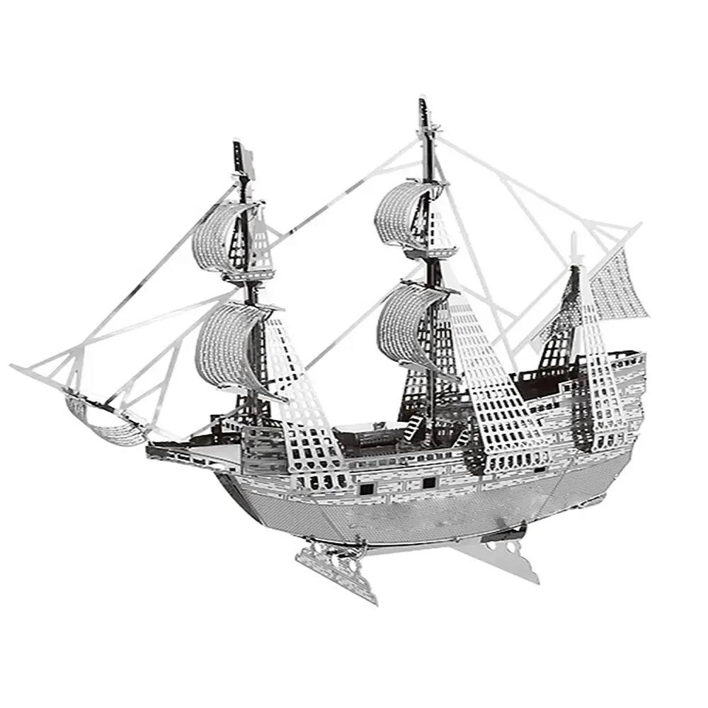 

Mayflower 3D металлические головоломки наборы моделей DIY лазерная резка головоломки игрушка для детей