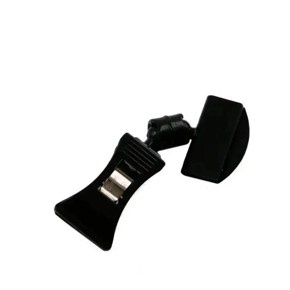 12 Stück/Lot durchsichtige, drehbare Kunststoff-Preisschilderhalter für Waren, Mini-Clip-Etikettenhalter für Preisschilder – Detail 2