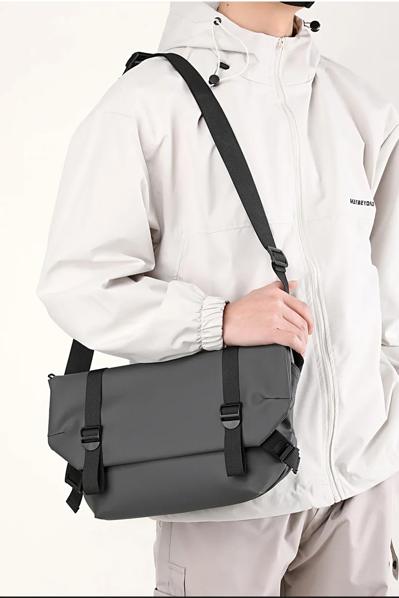 New Men's Single-shoulder Bag, Simple and Casual Crossbody Bag, Outdoor Sports Bag, Multi-functional Large-capacity Crossbodybag