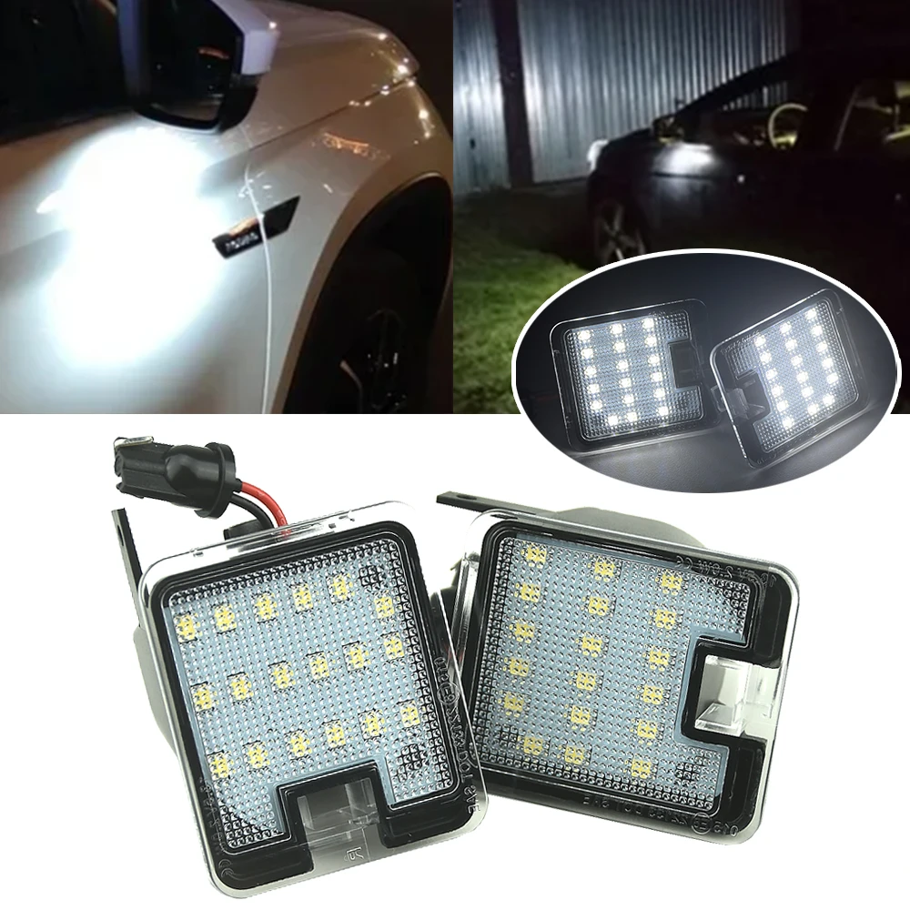 Car Canbus LED Under Mirror Puddle Light Side Mirror Light  Led Under Side Mirror Light For Ford C-Max MK2 2010-2020