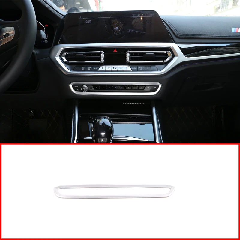 

ABS Chrome Car Control Volume Button Decorative Frame Trim For BMW G20 G28 325li 3 Series 2019 2020 Accessories