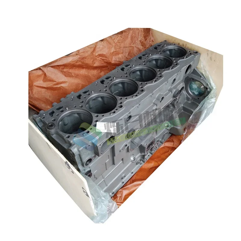 

6D125E PC400 Excavator Spare Parts Cylinder Block 6151-22-1101