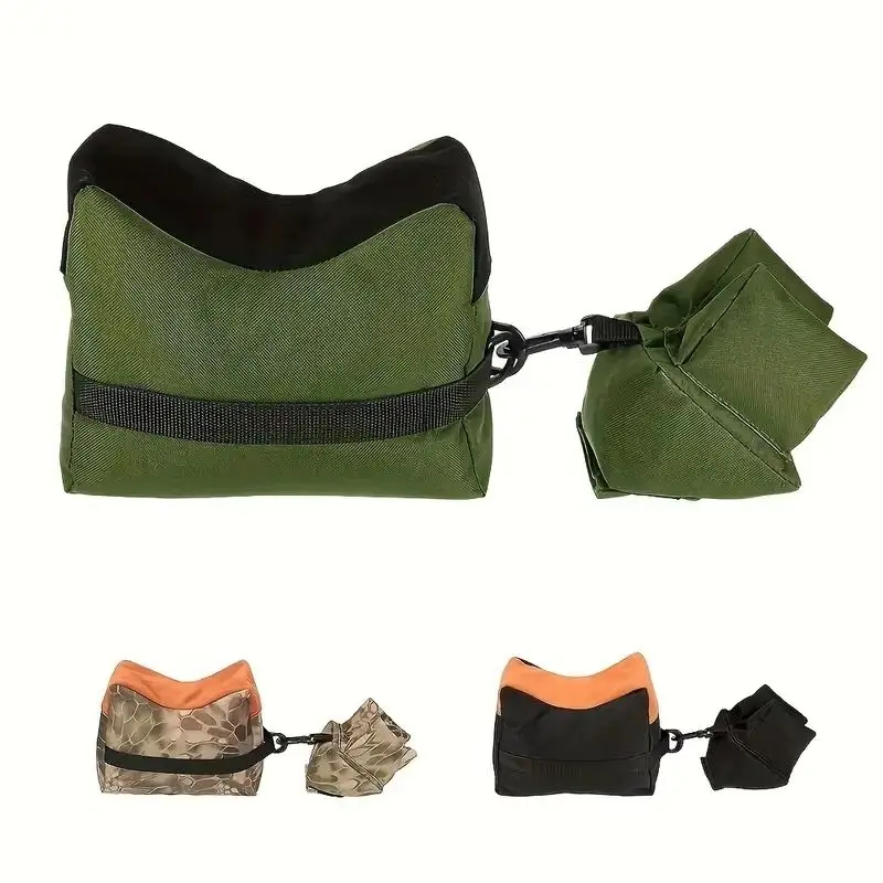 Tactical Sandbag Pillow Clip Chin-Holding Support for Shooting Hunting Ground Positioning Shooting Equipment