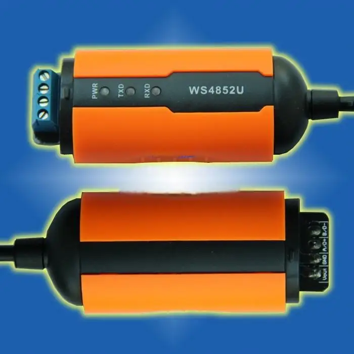 USB to RS485 Interface Converter with FT232 Chip, Optional 9V/12V/24V Output Voltage, Industrial Grade