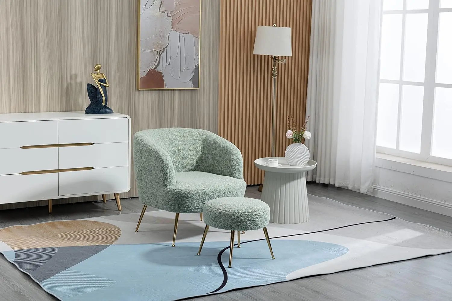 

Devion Furniture Shelby, Green