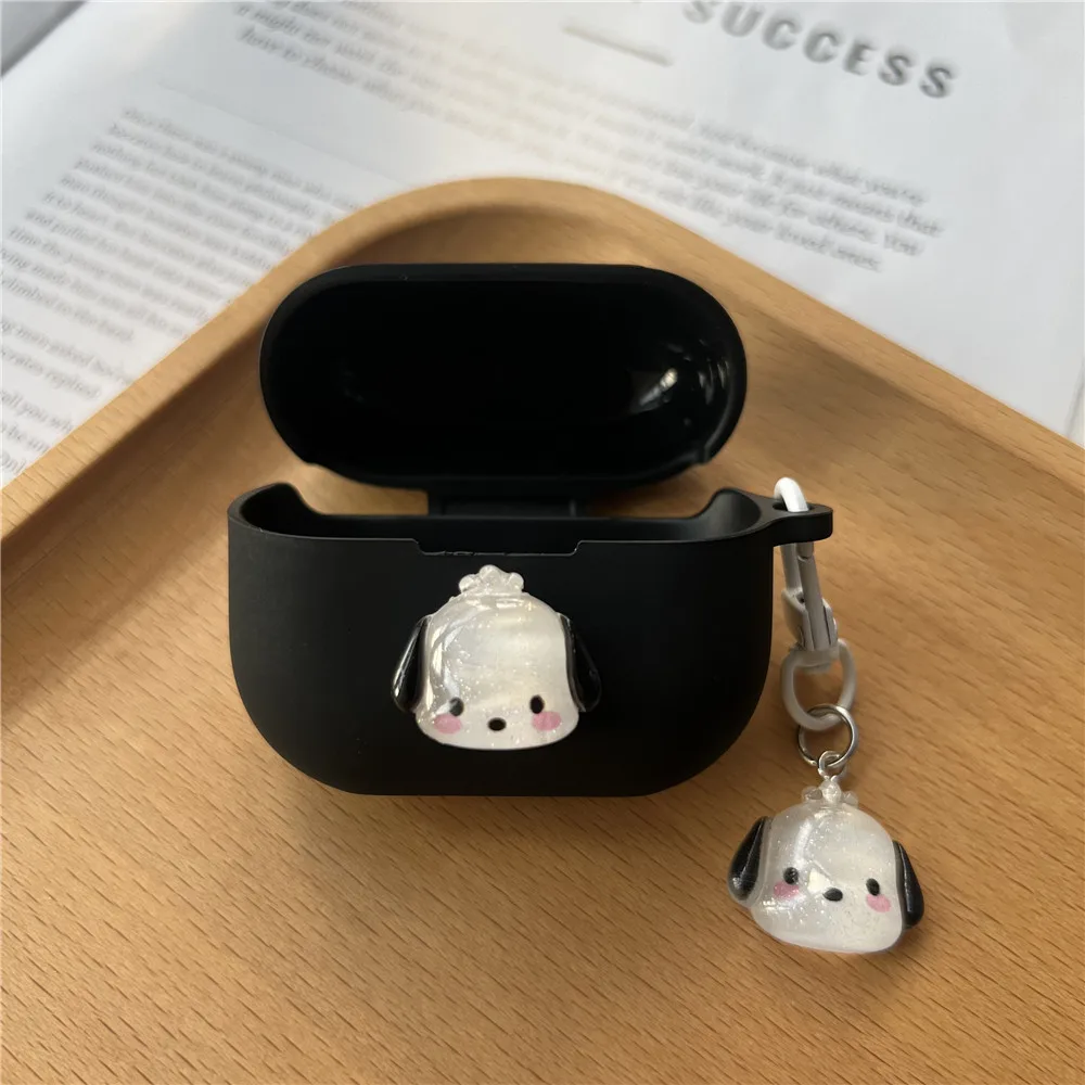 Силиконовый чехол для наушников Samsung Galaxy Buds 3 Pro с крючком