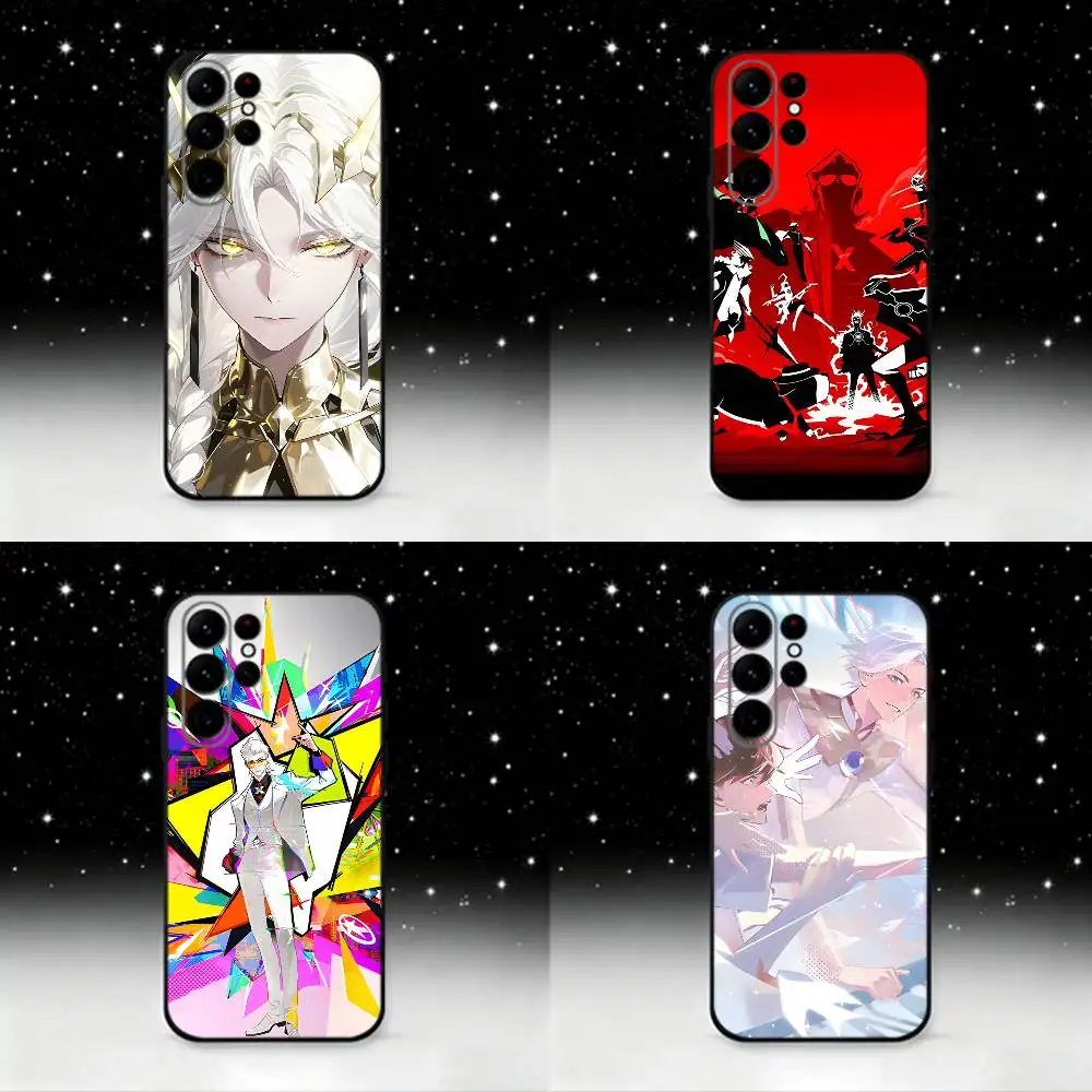 

To Be Hero X Anime Phone Case For Samsung S25,S24 Ultra,S20,S30 plus,S22 plus,S23,S30 Ultra 5G Silicone Black Shell