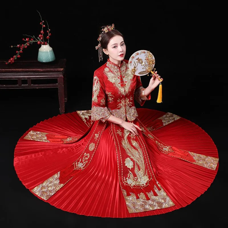 

New Chinese-style small-sized dragon and phoenix clothing