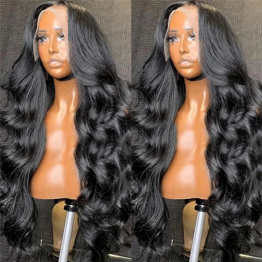 30 40Inch Human Hair Lace Frontal Wig Body Wave Lace Front Wigs For Women Brazilian 13x4 13x6 HD Transparent Loose Wave Wig Sale