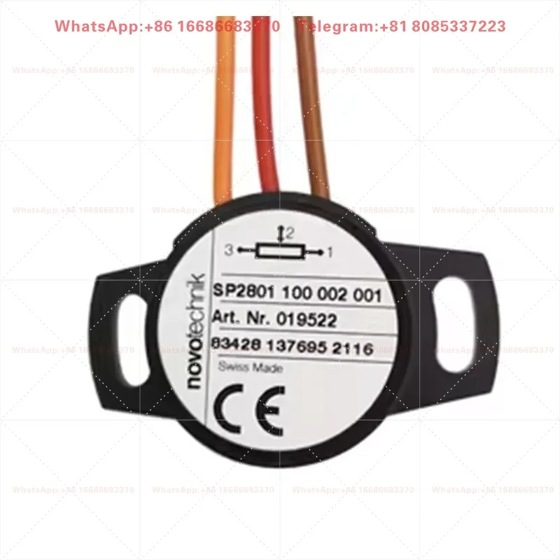 Original NOVOtechnik SP-2831-308-000-001 Rotary Position Potentiometer SP2800 SP2801 SP2831 Series Angular Displacement Sensor