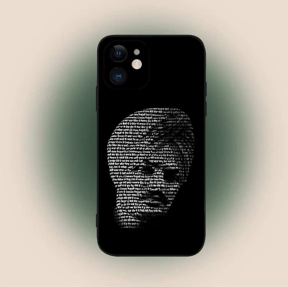 Sidhu Moose Wala  Indian Rapper Phone Case For iPhone 15,14,13,12,11,Plus,Pro Max,XS,X,XR,SE,Mini,8,7 Soft Silicone Black Cover image 5