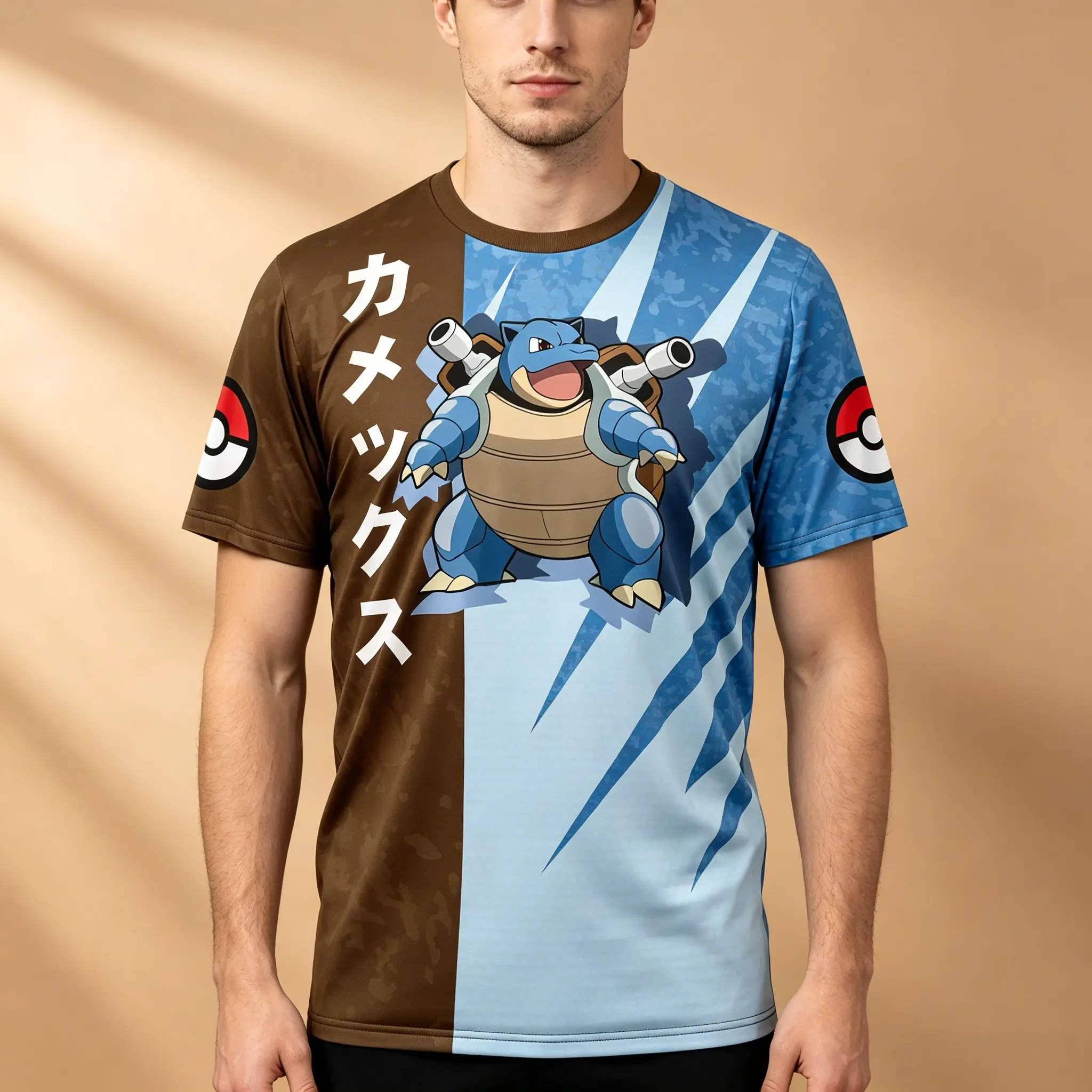 Streetwear 3D Graphic Tee Adult Kids Light Polyester Short Sleeve Tees Sports Holiday Summer Casual Shirts