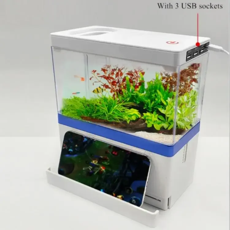 desktop aquarium aquarium mini acrylic  small fish tank aquarium