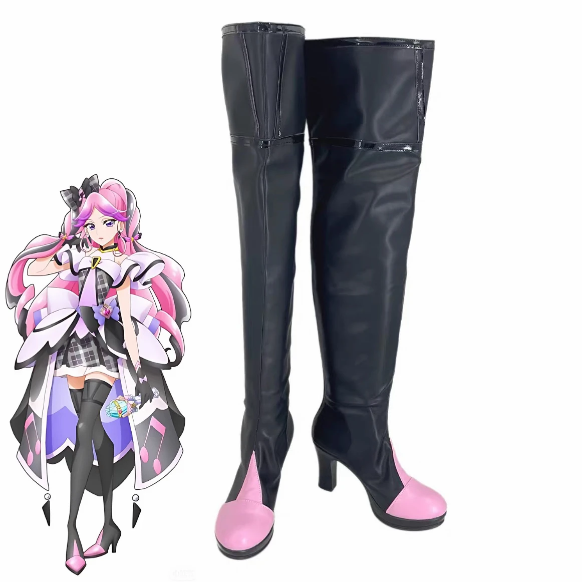 

Сапоги You And Idol Precure Cure Kiss, милая обувь для косплея, Хэллоуин, карнавал, вечеринка, ролевая игра