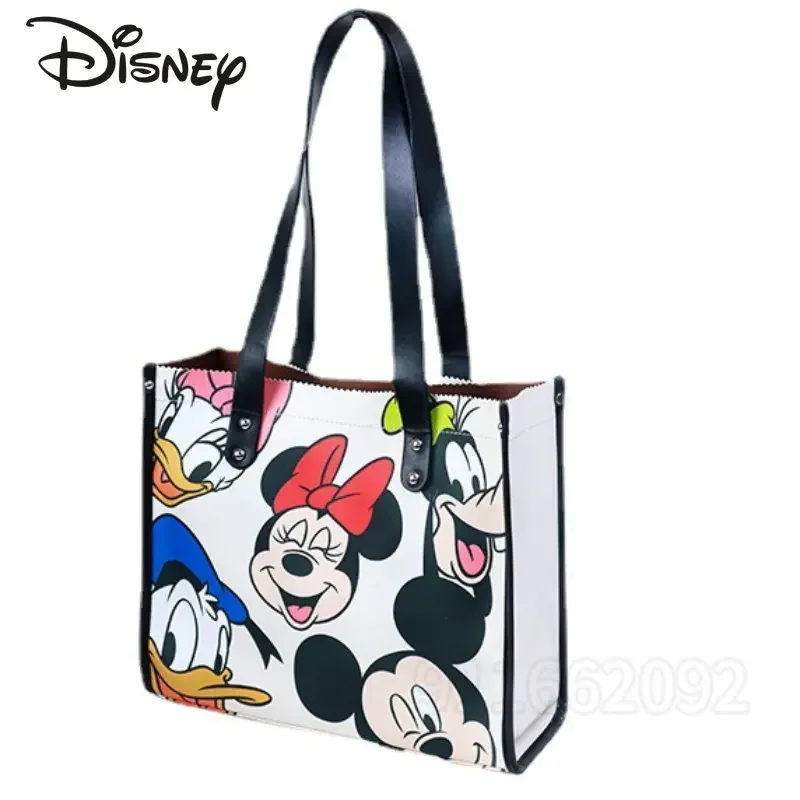 

DDisney Mickey Original New Women's Bag Cartoon Women's Shoulder Bag Luxury Brand Women's Handbag Large Capacity High Quality