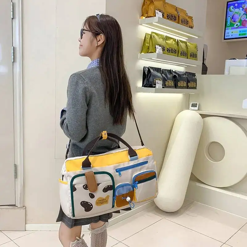 

Sports Gym Bag with Dry and Wet Separation, Independent Shoe Compartment, Large Capacity, Short Trip