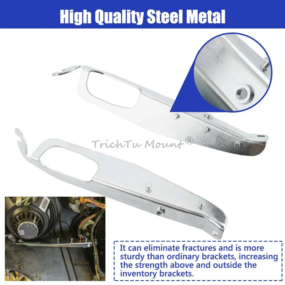 Motorcycle Part Batwing Inner Fairing Speaker Support Bracket Holder For Harley 1996-2013 Electra Glide FLHT/Street Glide FLHX