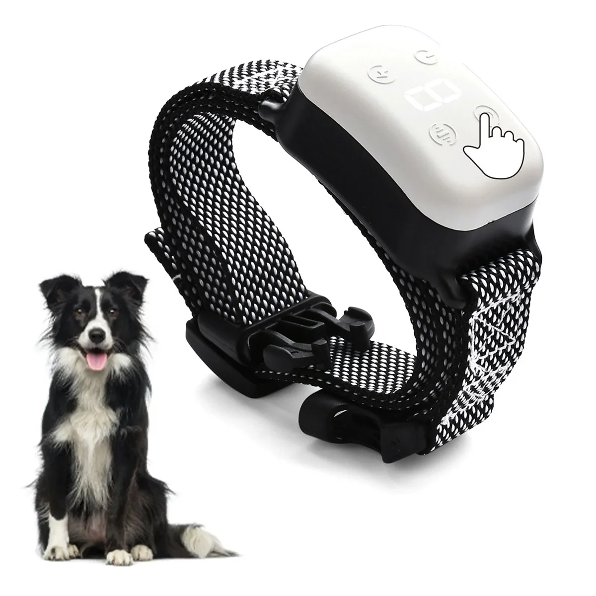 

Dog Bark Collar, Smart Bark Collar for Small Medium Large Dogs, Dog Collar Automatic Anti Barking Device for Dog E-Collar