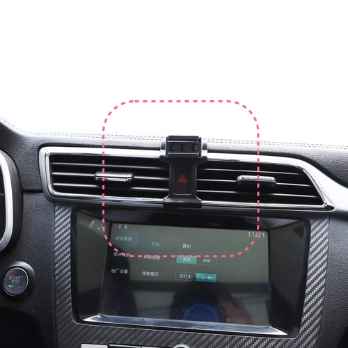 Imagen 2 del producto Soporte magnético de teléfono para coche, accesorio de carga inalámbrica para MG, ZS, MG6, EZS, 2017, 2018, 2019-2022