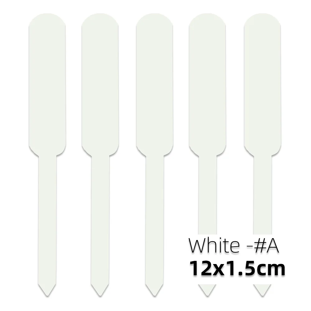 Nieuwe Tuin Plant Tags Waterdichte Plastic Etiketten Kwekerij Markers Bloempotten Zaailing Teken Mark DIY Tuin Decor Gereedschap