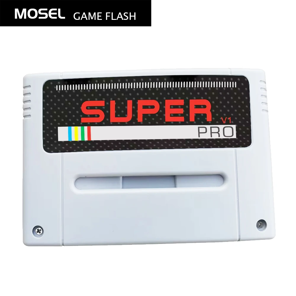 Mosel Game Flash Remix Game Box 1000 in 1 ist für die klassische SNES SFC-Spielekonsole geeignet