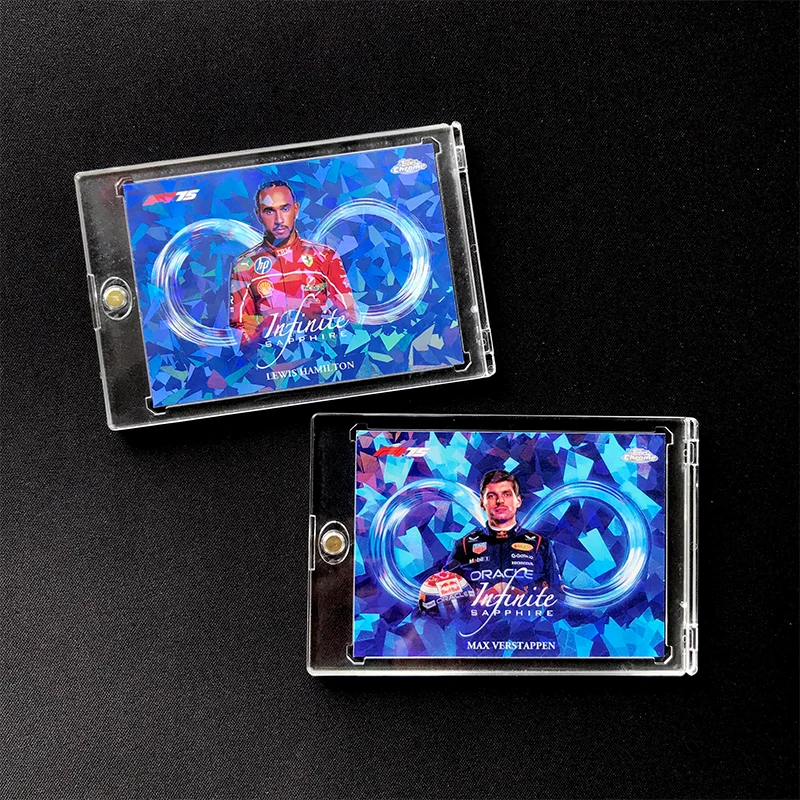 2025 Diy F1 Hamilton Verstappen Infinity Sapphire Special Card SSP Replica Homemade Card