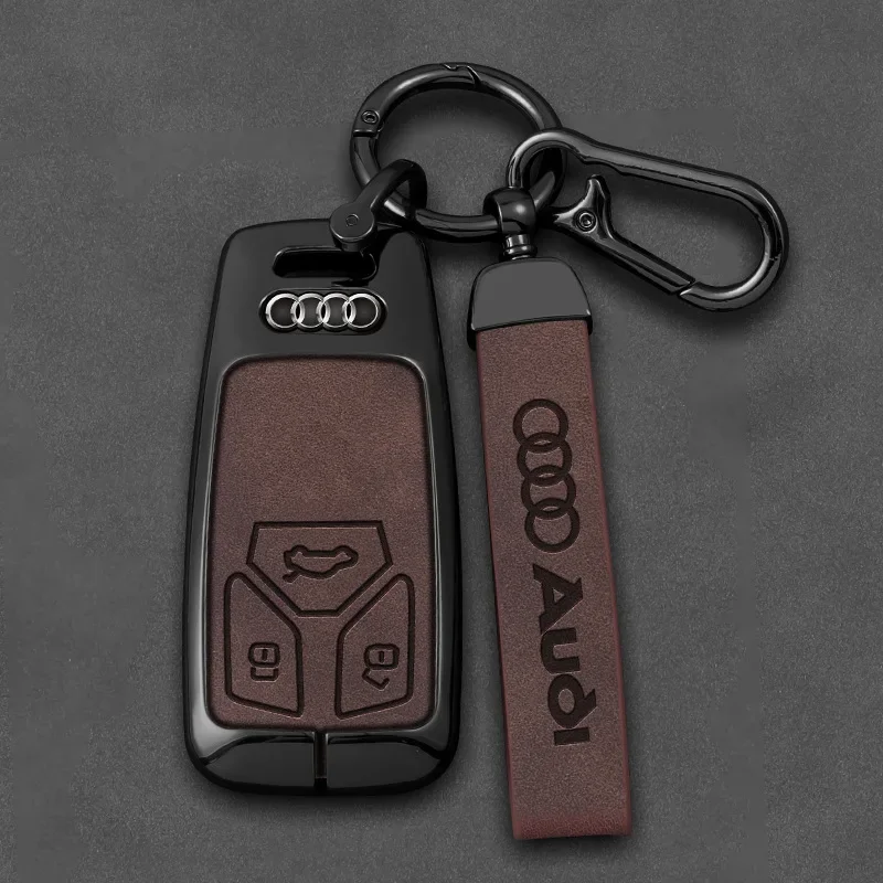 Special Car Key Case For Audi Q4etron 23 Models A6l Men Q7 A3 Car Q3 A8 A4l Shell Q5l Buckle A7 Pack