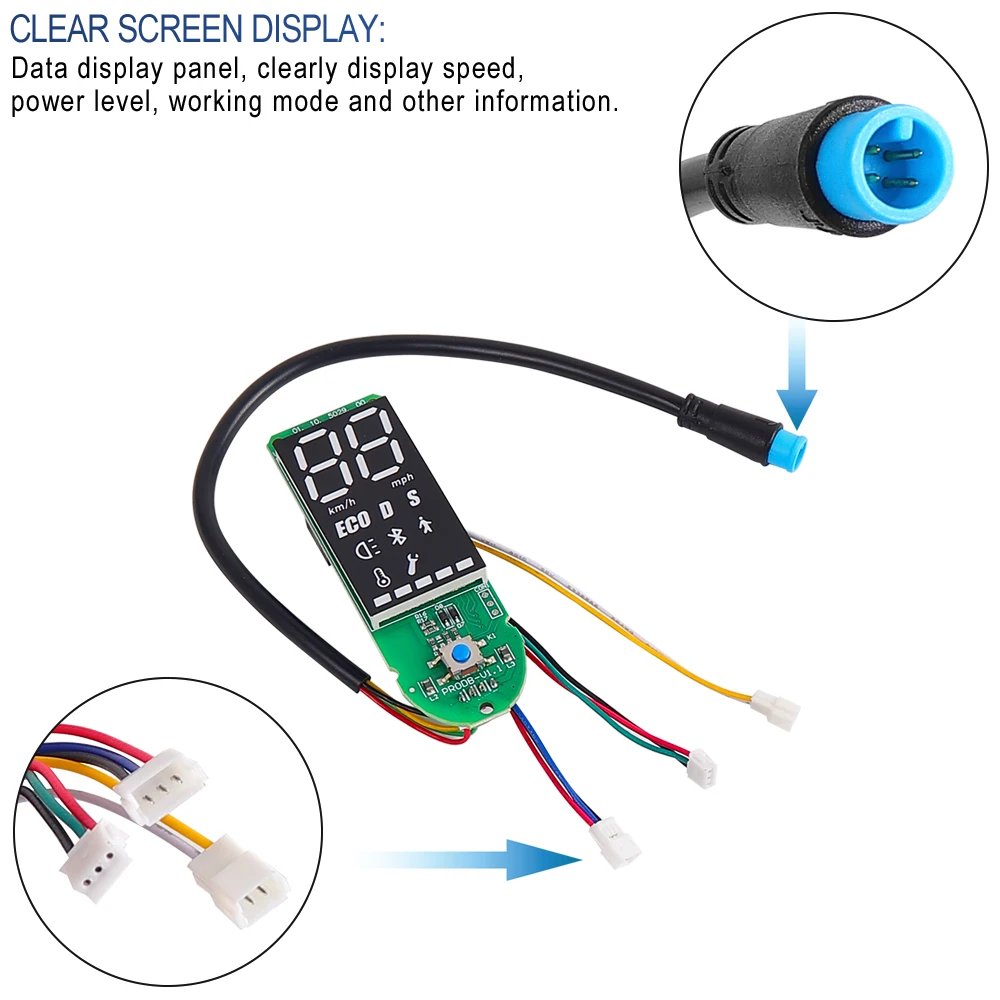 Control Dashboard Montage für Ninebot MAX G30 G30D G30L Elektrische Roller Controller Display Panel Ersatz Reparatur Teile – Detail 4