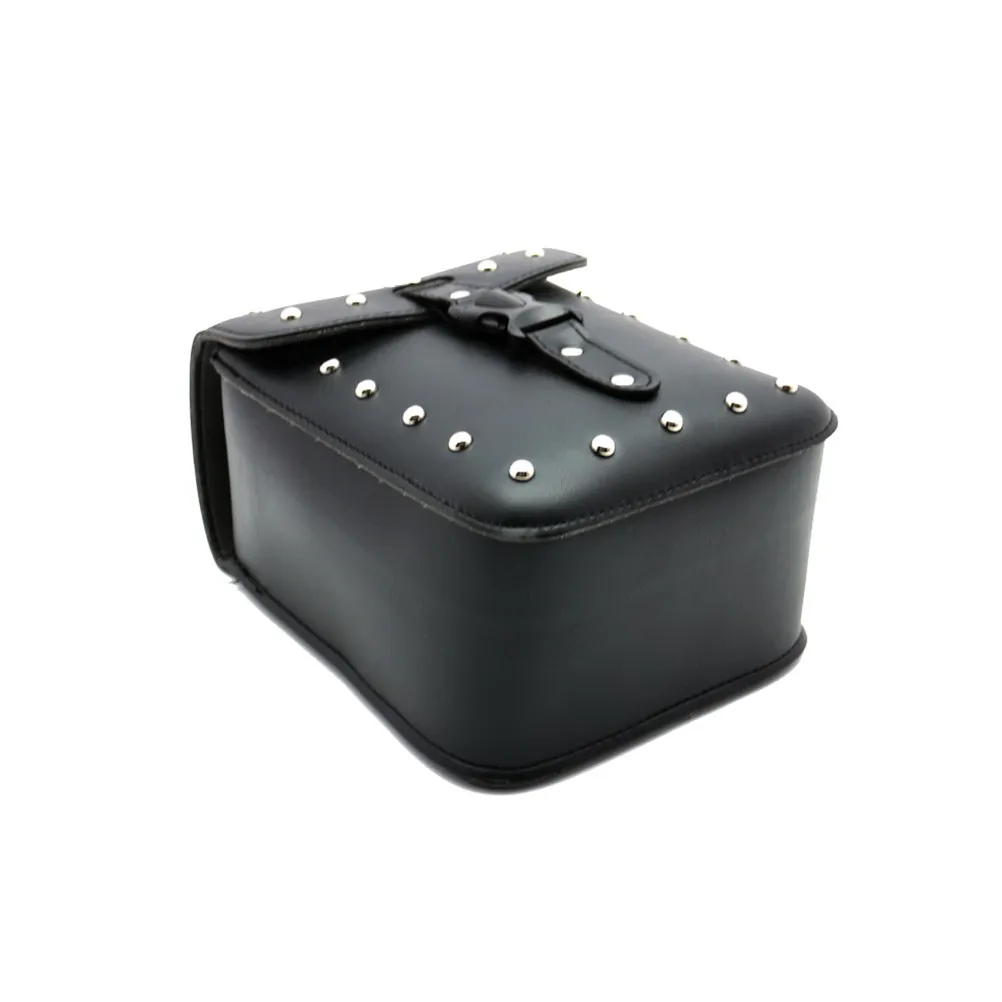 

1Pcs Premium PU Saddle Bag for Electric Scooters Motorcycles Waterproof Cruiser Style Travel Luggage Tool Bag Unisex Fashionable