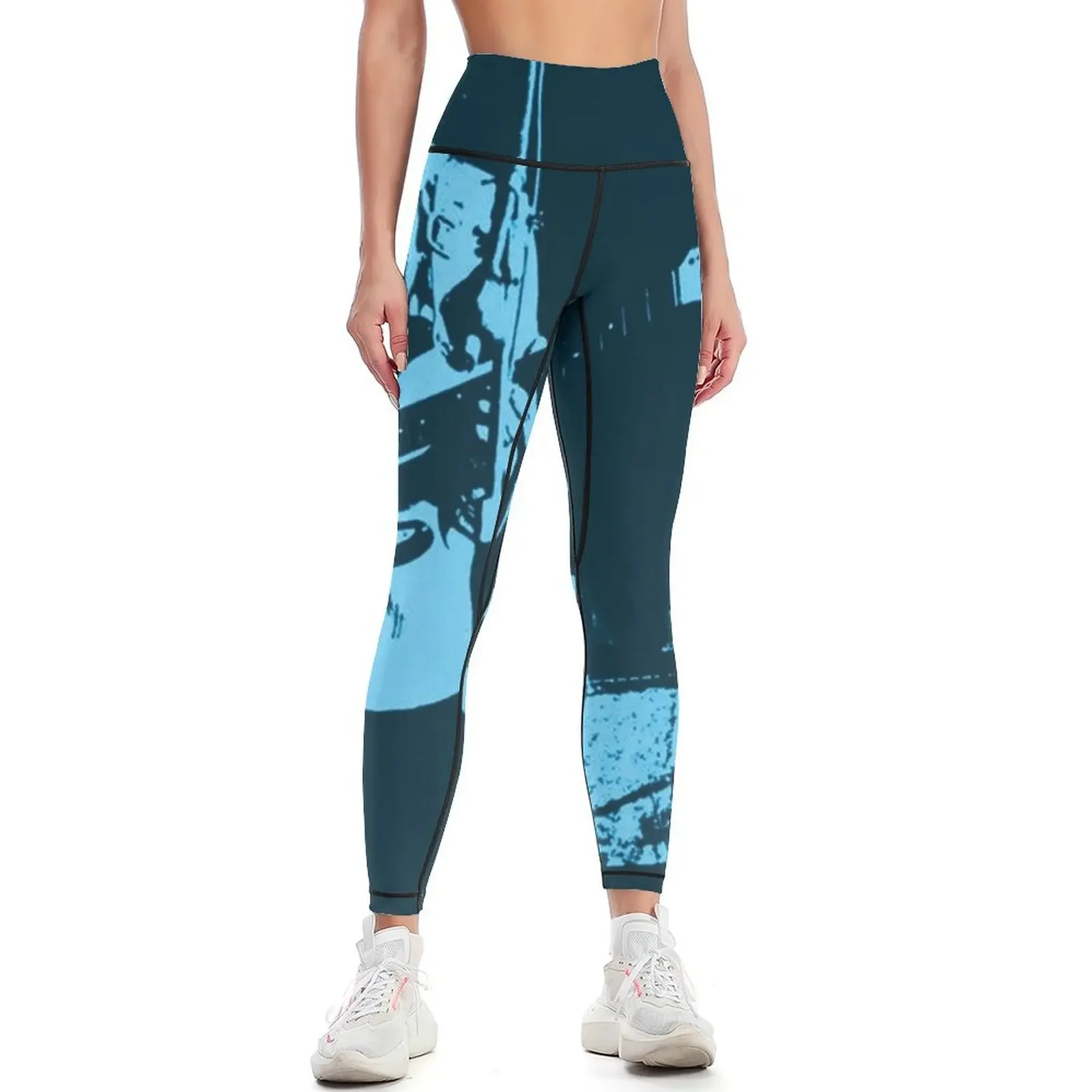 

Jerry Garcia on Stage c1971 in Blue Leggings sport set Sports pants woman Womens Leggings