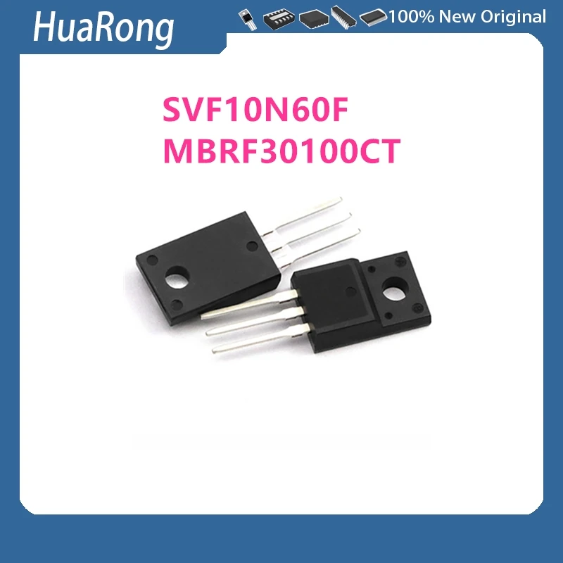 

20 шт./лот SVF10N60F SVF10N60 MBRF30100CT B30100G 30100CT TO-220F