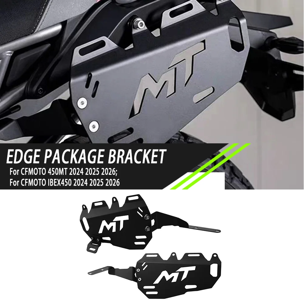 

Motorcycle Edge Package Bracket Luggage Frame Rear Side Tactical Hanging Frame For CFMOTO 450MT IBEX450 2024 2025 2026