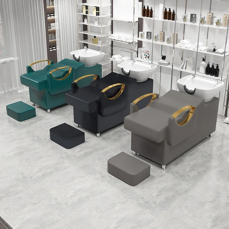 

Fashionable Shampoo Chair Living Room Hair Leisure Salon Nail Spa Japanese Chairs Beauty Stylist Interior Professional Makeup
