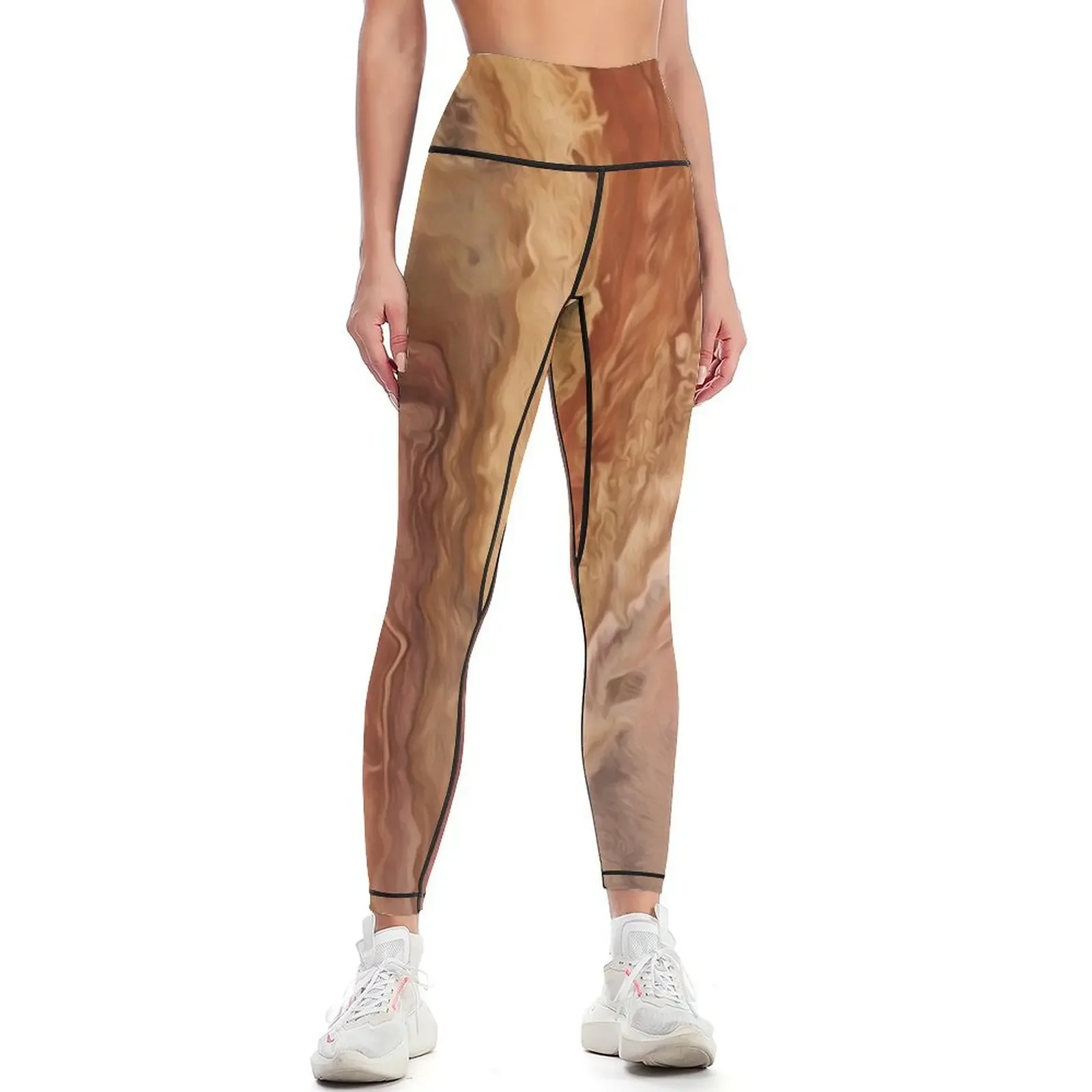 

Burnt Sienna Leggings Golf wear Women's gym Sports pants woman jogging pants Womens Leggings