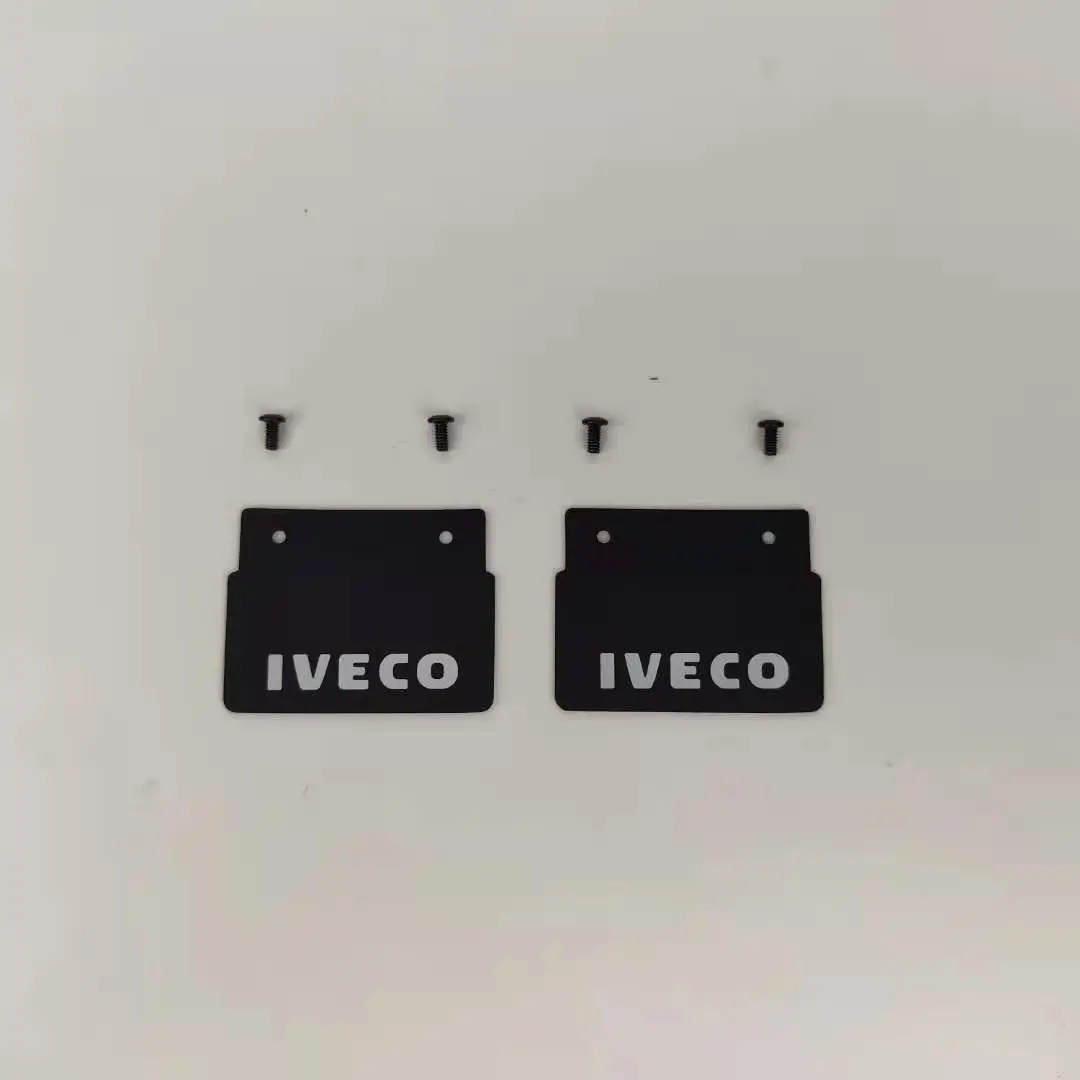 Single Axle Fenders Mudguard for Tamiya 1/14 RC Truck Iveco Sca MAN Benz Volvo Wheel Protect Guard 1:14 Tipper Upgrade Parts
