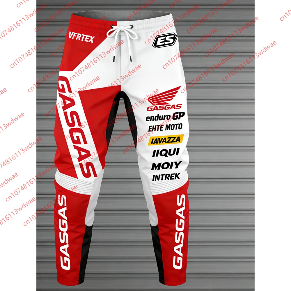 Pantalones de Motociclismo GASGAS Factory Racing Enduro GP para Hombre, Pantalones Deportivos de Secado Rápido, Pantalones Moto GP para Motocross