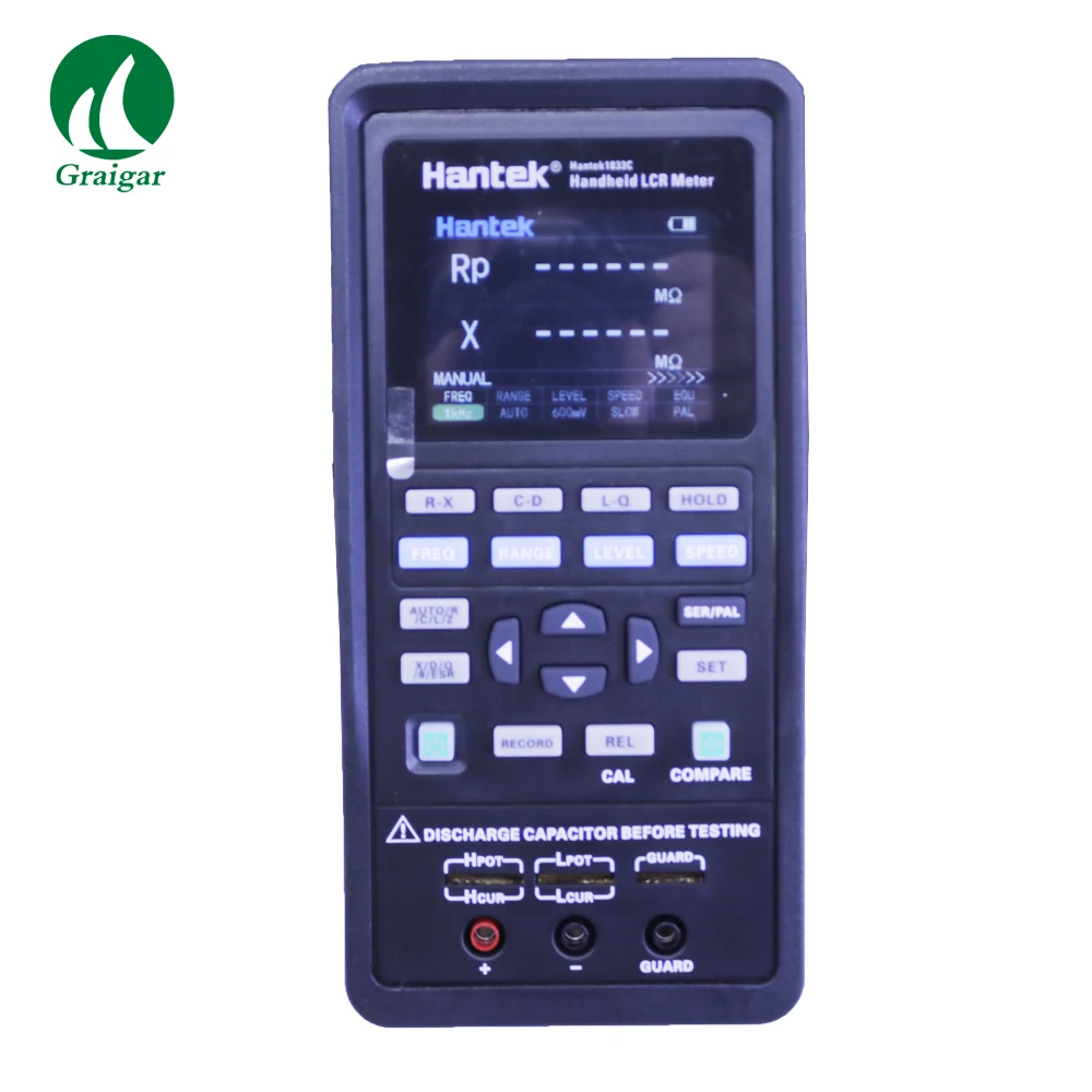 Hantek1833cデジタルlcr計ポータブルハンドヘルド販売抵抗測定計
