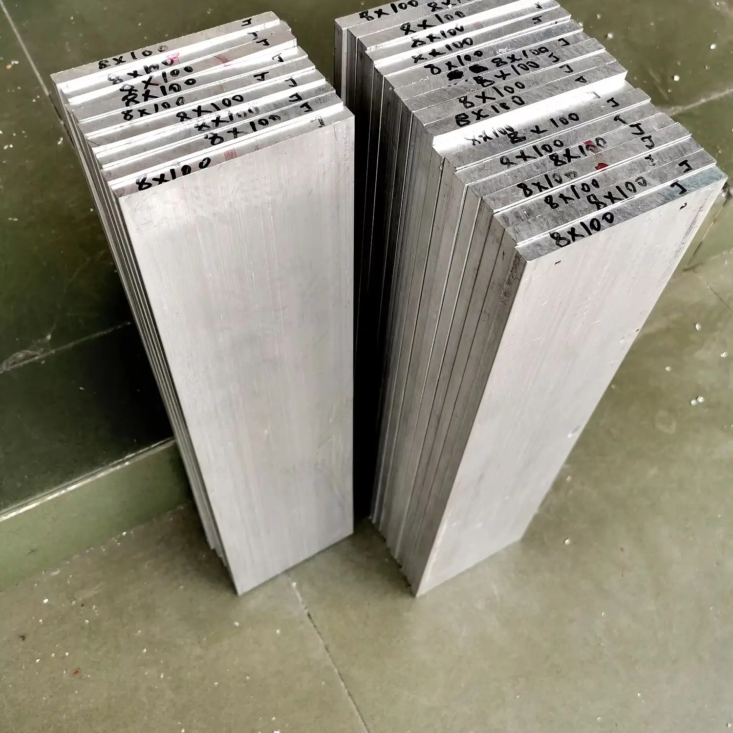 High Quality 6061 Aluminum Alloy Sheet, Thickness: 8mm, Width: 15-95mm, Length: 100-500mm, Widely Used For Your Selection