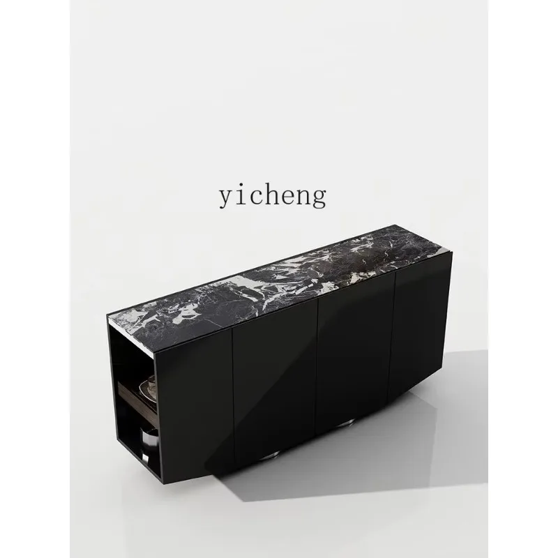 GZ-1  dining side cabinet marble large flat layer light luxury high-end shoe cabinet