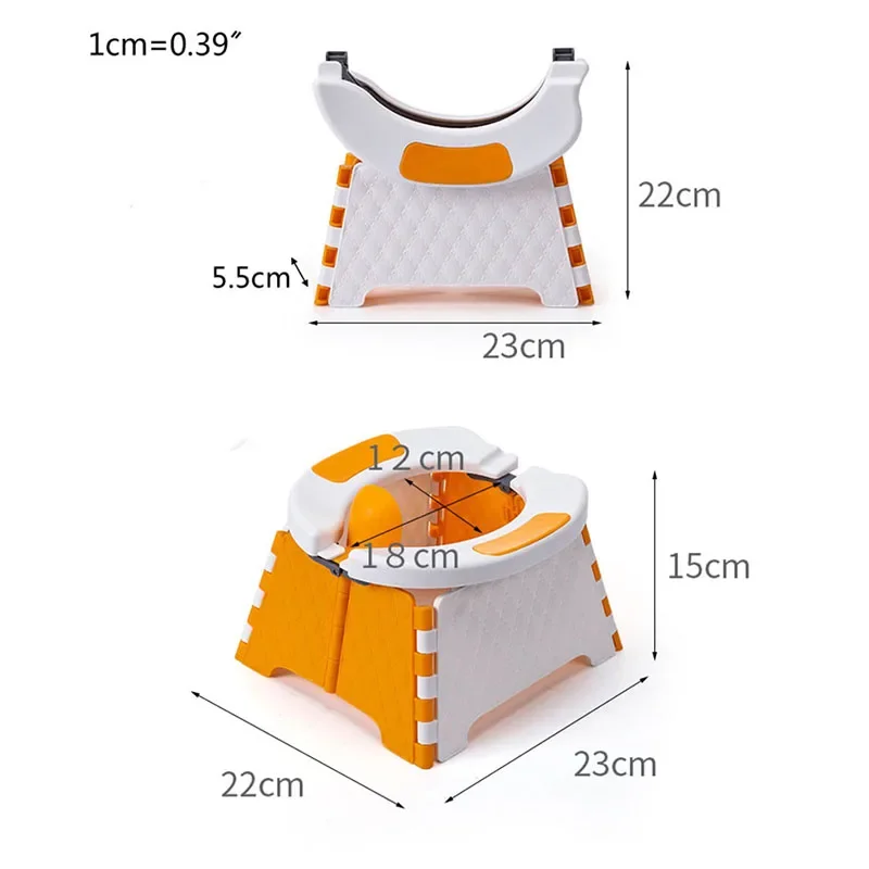 Baby Potty Training Seat Kids Toddler Outdoor Portable Folding Toilet Urinal Pot Children\'s Toilet Car Toilet MovableToilet