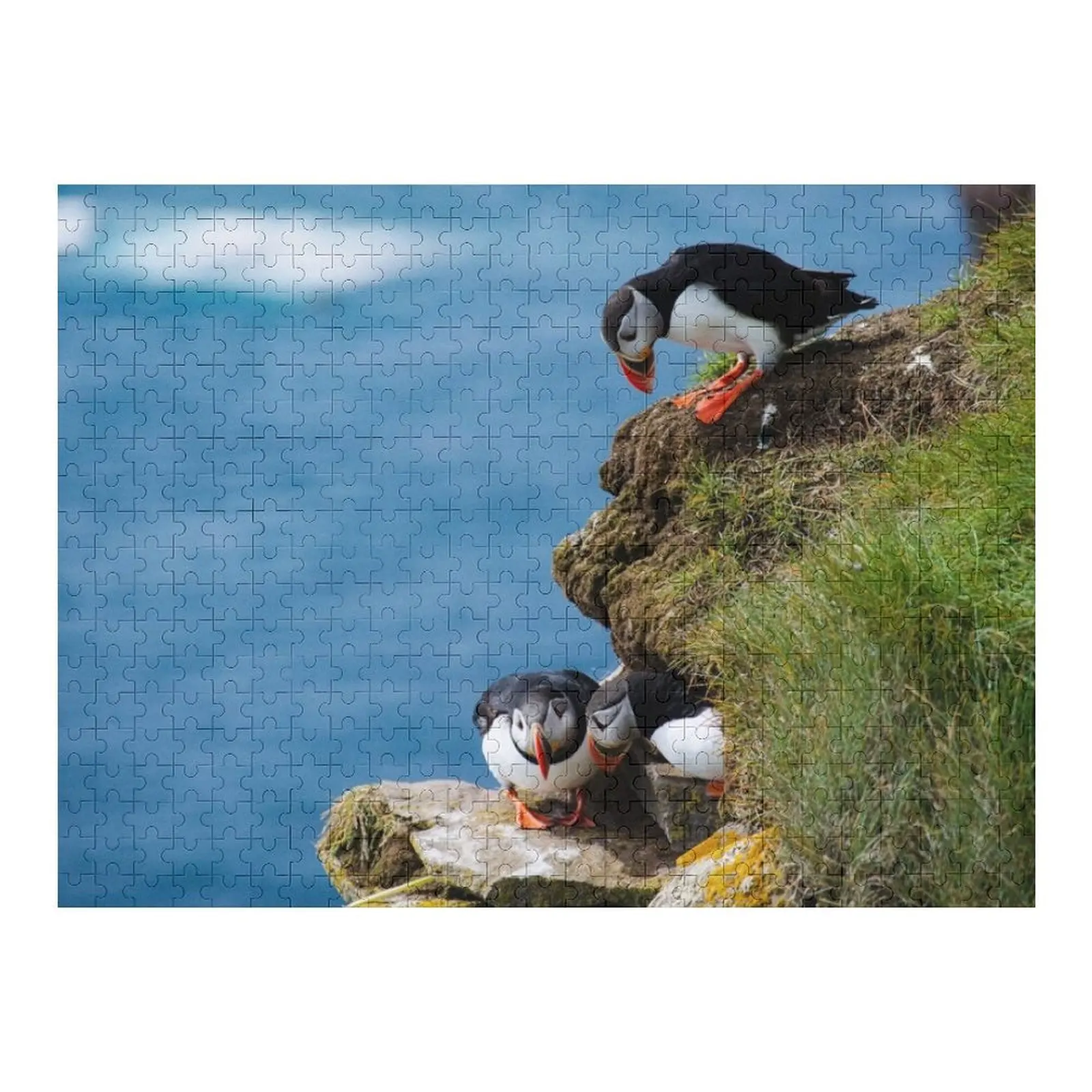 

Пазл Peeking Puffins Деревянный пазл для взрослых с животными IQ