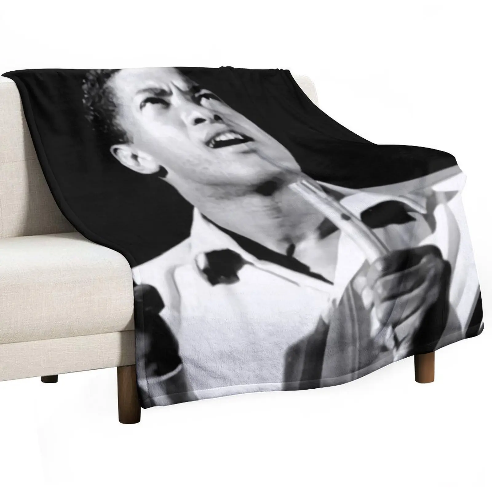 

Sam Cooke Old Potrait Throw Blanket Thin Furrys cosplay anime Blankets