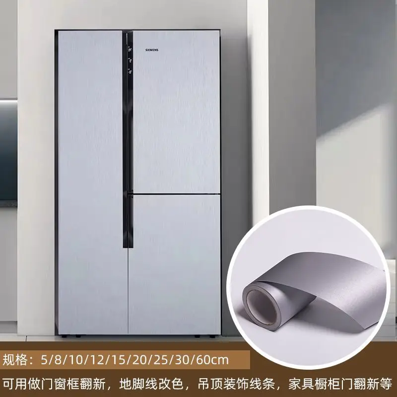 

Gold Door Frame Wall Panels - Thickened Brushed Metal Stickers, Self-Adhesive PVC Trim for Home Decor, Easy Install Cabinet Edge
