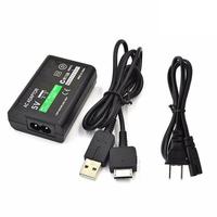 Charger Power Adapter for sony PSV Psvita 1000 Charging Cable 3pcs/Set Home Wall Charger Power Supply Cord EU US Plug