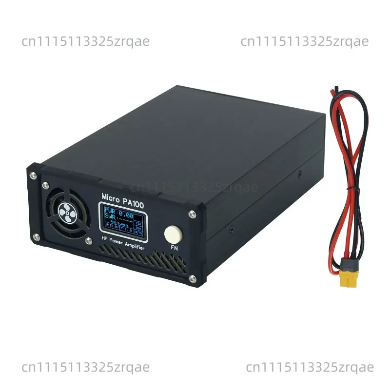 Micro PA100 100W 3.5M-28.5MHz Intelligent Portable Shortwave HF Power Amplifier Power SWR Meter LPF Filter  XIEGU YAESU - view 5