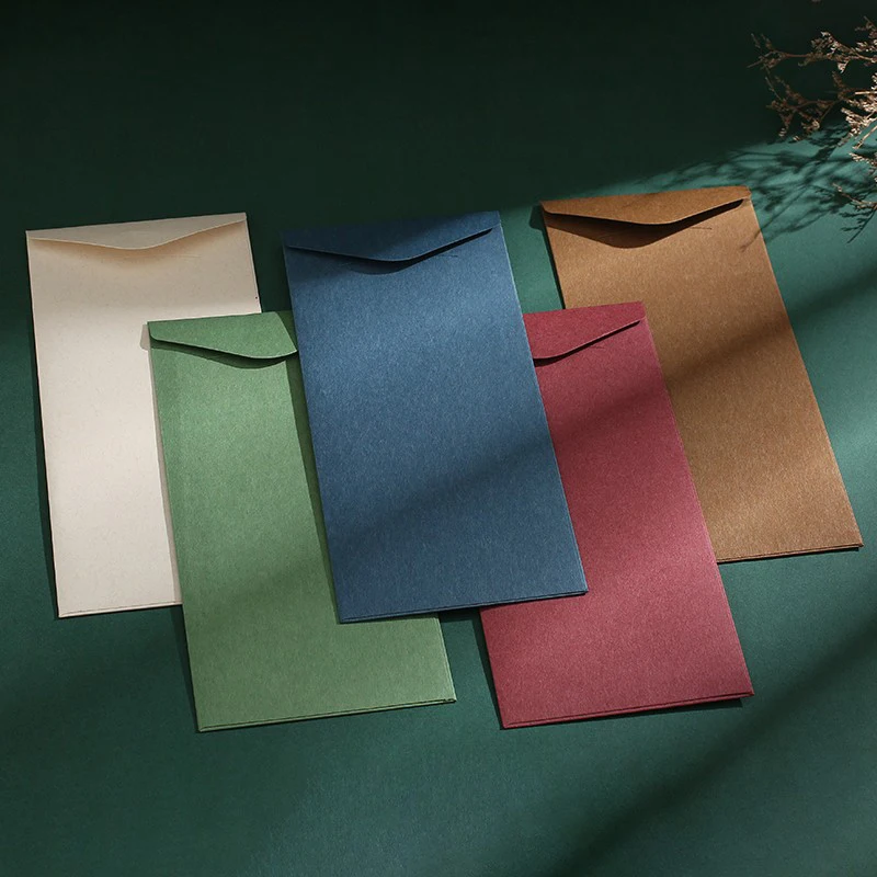 10pcs/lot Vintage Kraft Paper Envelopes European Envelope Style Envelopes for Letters Postcard Wedding Invitations Letter Mailer