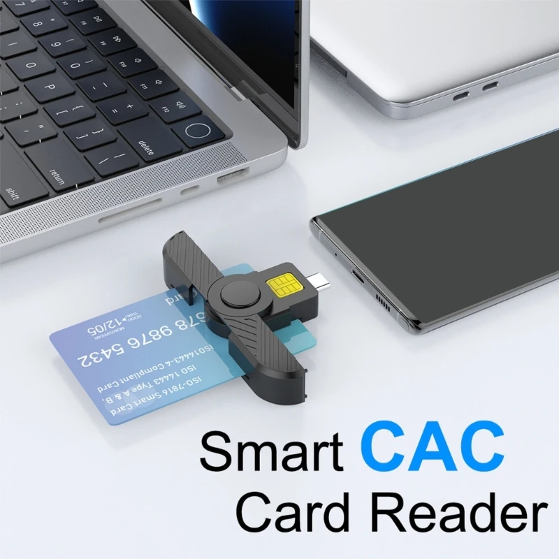 Type-C Common Access Tax Card Reader For Computer Laptop