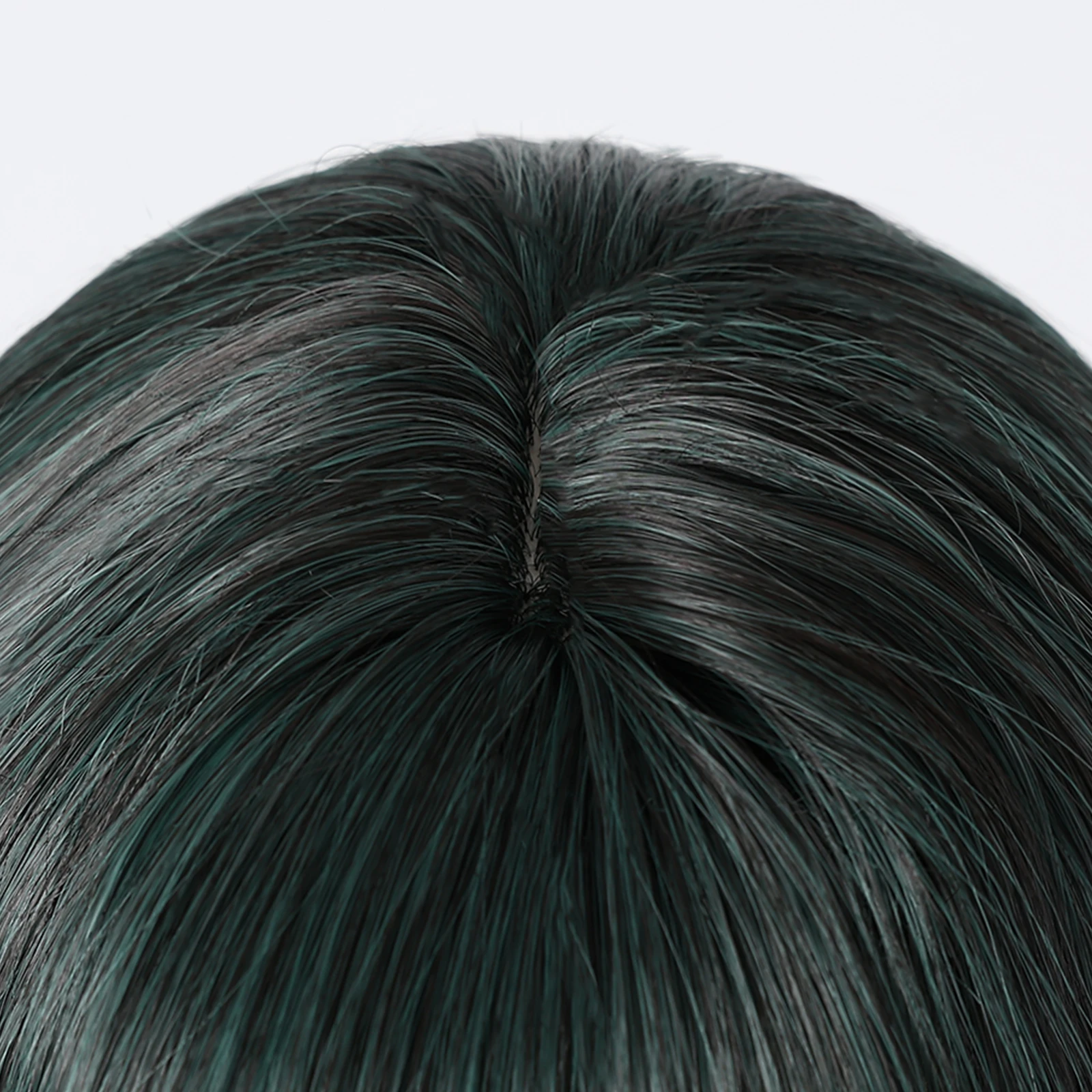 عيد الميلاد الأخضر الداكن طويل مستقيم الباروكات الاصطناعية للنساء شعر مستعار يومي مع الانفجارات تأثيري لوليتا هالوين شعر مستعار استخدام مقاومة للحرارة