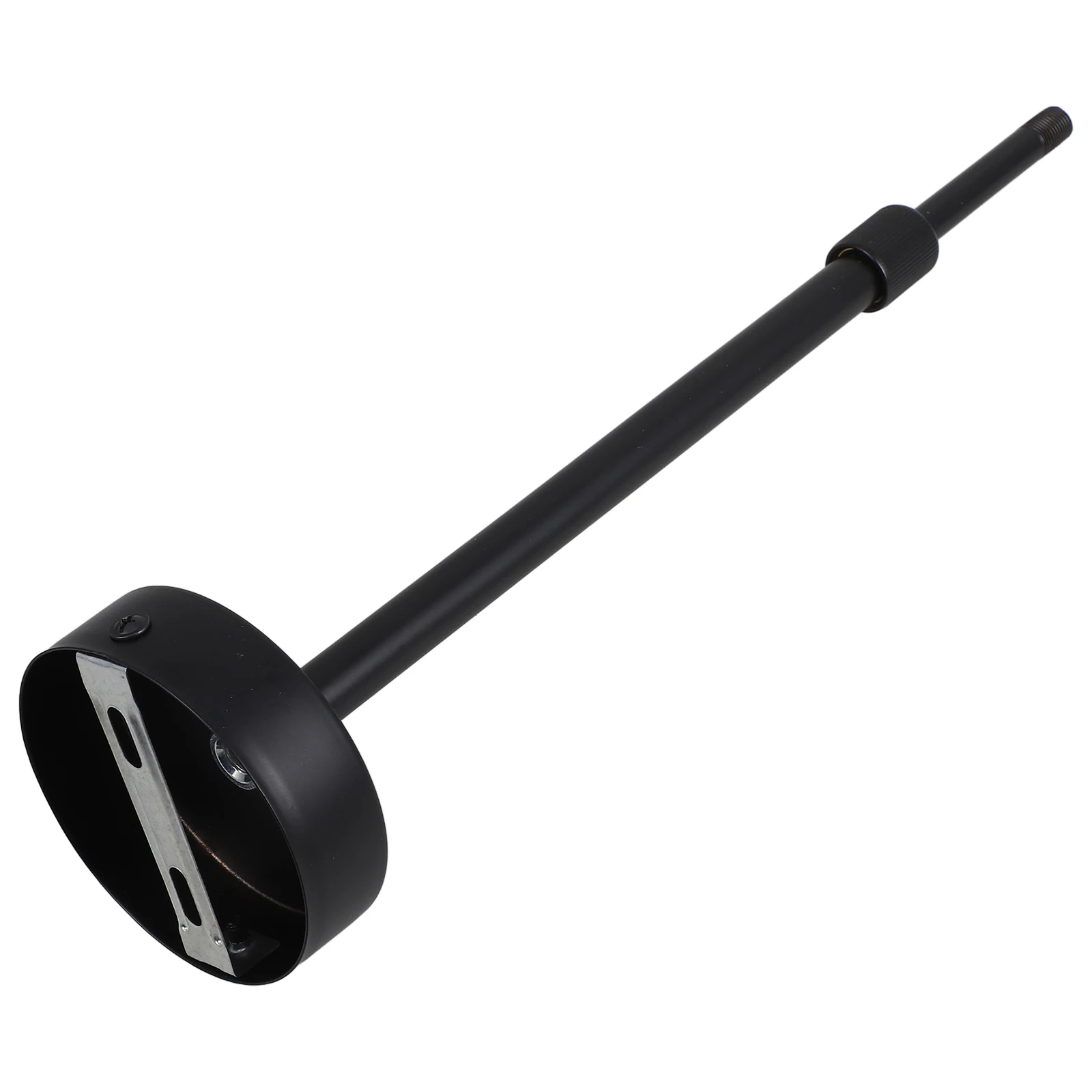 Asta di prolunga per lampada regolabile Downrods neri per lampade a sospensione Steli di luce fluorescente Soluzione per illuminazione su binario a LED Ufficio