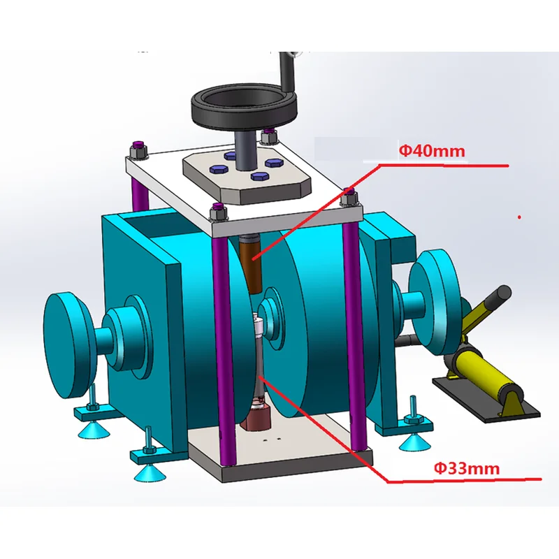 Elettromagnete per bilancia da laboratorio con alimentatore da 1,5 a 2,2 Te sla